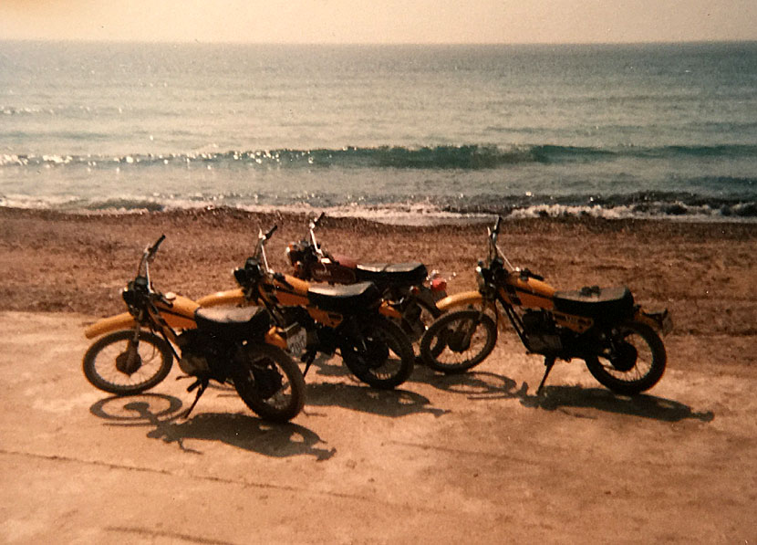 Hyra motorcykel på Korfu.