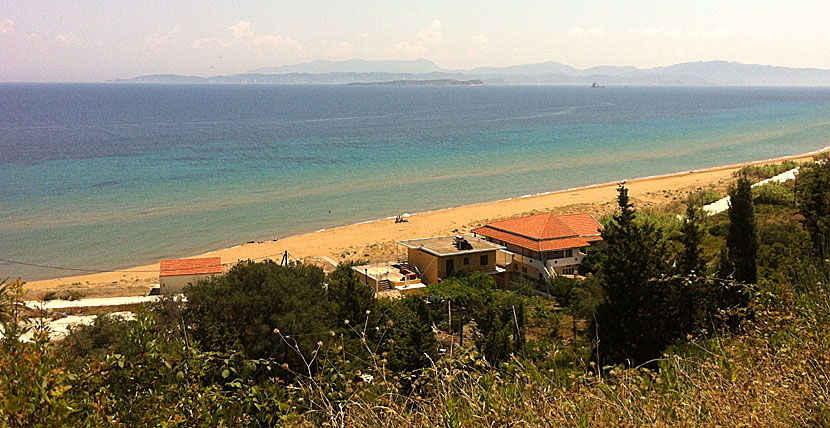 Portello beach. Mathraki. Corfu. Greece.