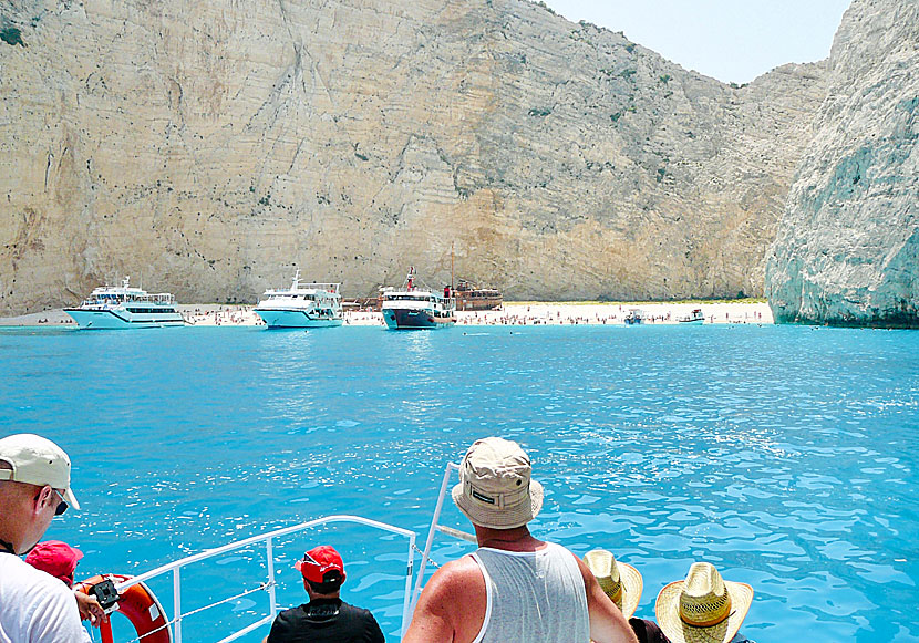 Shipwreck beach är Zakynthos och Joniska öarnas bästa strand. 