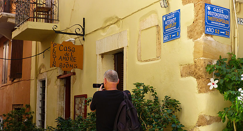 Odos Angeloy. Chania. Crete.