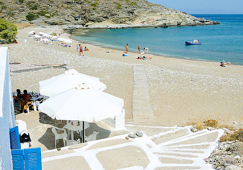 Agios Georgios beach är Sikinos bästa strand.