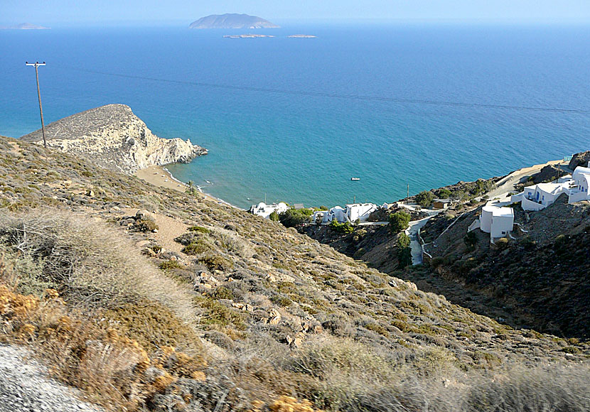 Klisidi beach. Anafi. Kreikka.