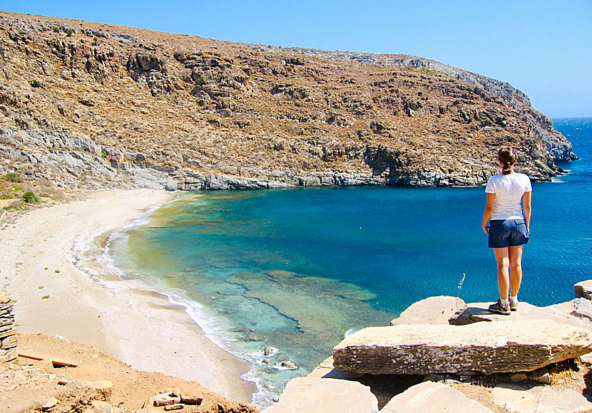 Karthea beach. Kea. Kreikka.