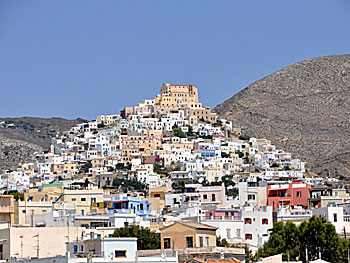 Syros i Kykladerna. Grekland.