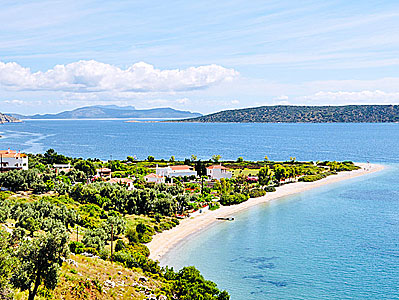 Halkidiki i Grekland.