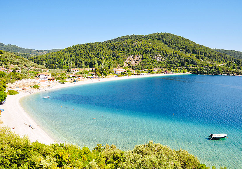 Panormos är Skopelos näst störst turistort efter Skopelos stad.