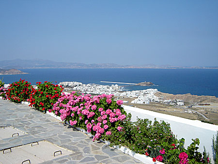 Utsikt från nunneklostret St. Johannes Chrisostomos. Naxos.