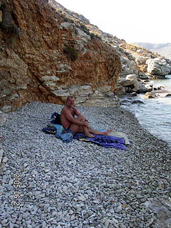 Strand på Symi.