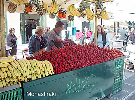 Monastiraki. Aten.