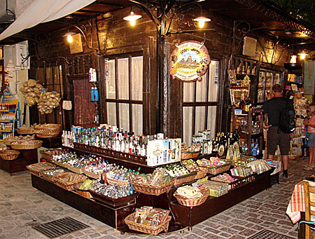 "Liquor Cellar" i Petra. Lesbos.