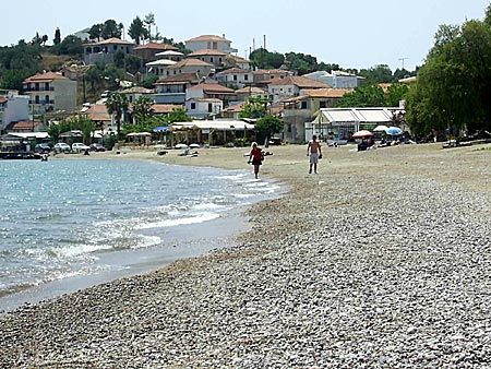 Stranden i Finikounda.