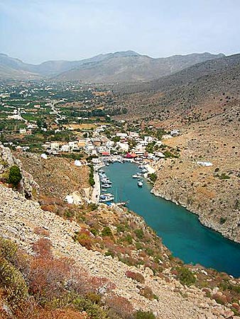 Kalymnos. Vathydalen.