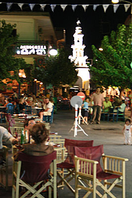 Paleochora by night.