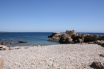 "Egen" strand n&aring;gonstans p&aring; v&auml;gen mellan Paleochora och Koundoura.
