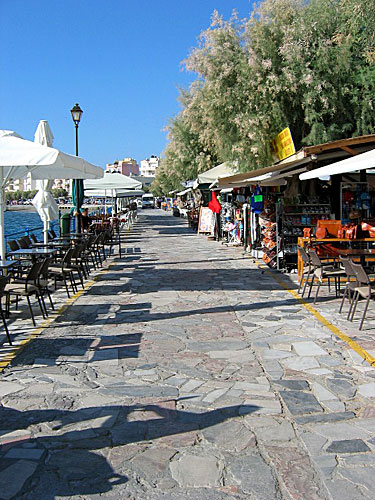 Fr&aring;n strandpromenaden i Ireapetra.