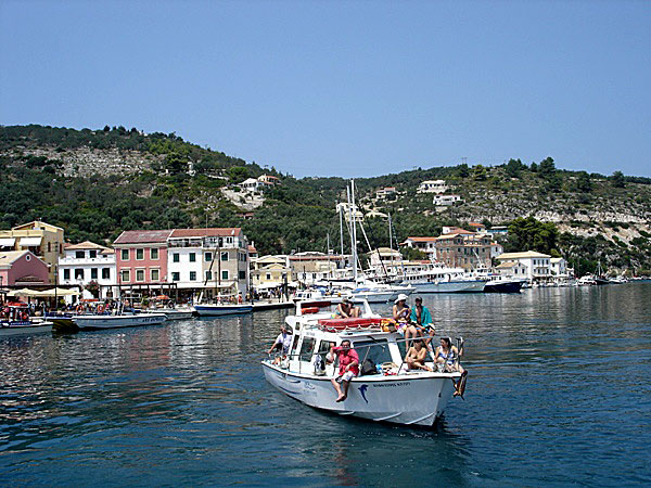 Gaios hamnen på Paxos.