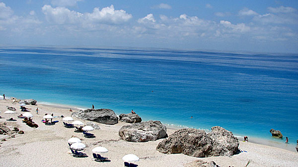 Kathisma beach. Lefkas.