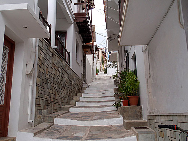 Skopelos stad.