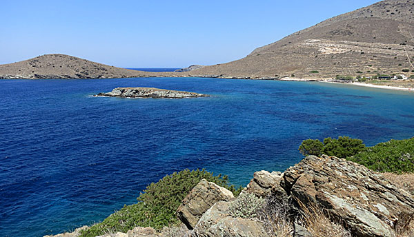 Delfini beach. Syros.